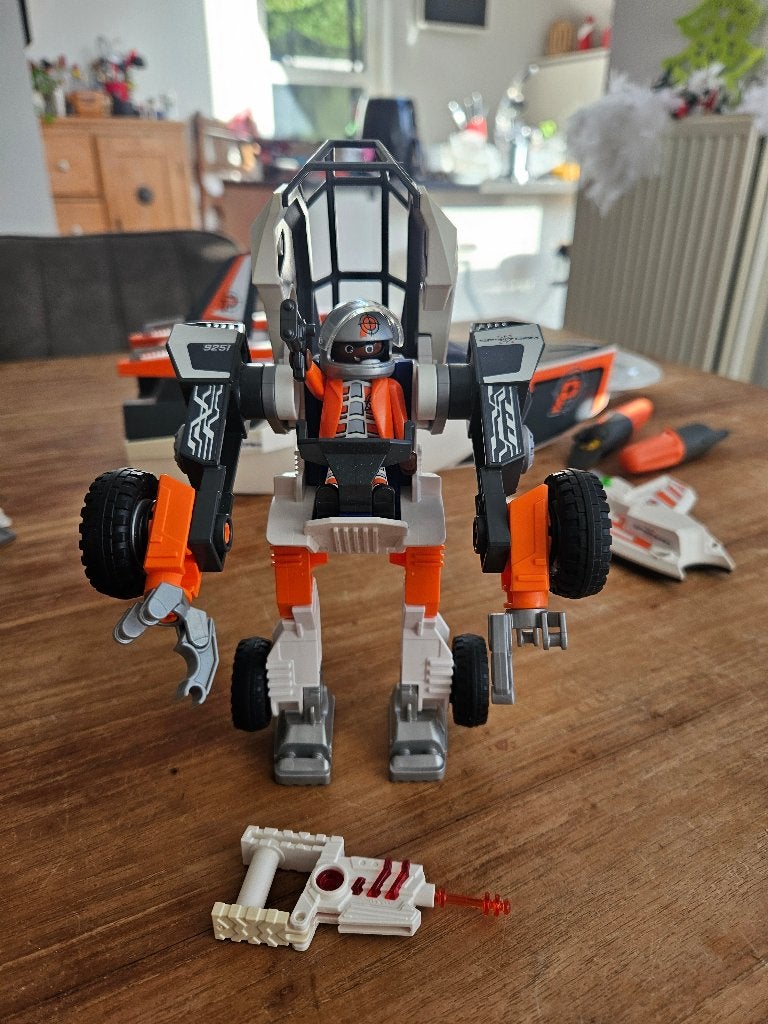 Playmobil Top Agents T.E.C.’s Robowagen – 9251, Kinderen en Baby's, Ophalen of Verzenden, Zo goed als nieuw, Complete set