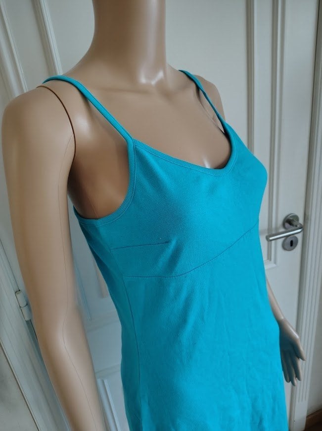 Nieuw kleedje, Kleding | Dames, Jurken, Nieuw, Maat 38/40 (M), Blauw, Onder de knie, Verzenden