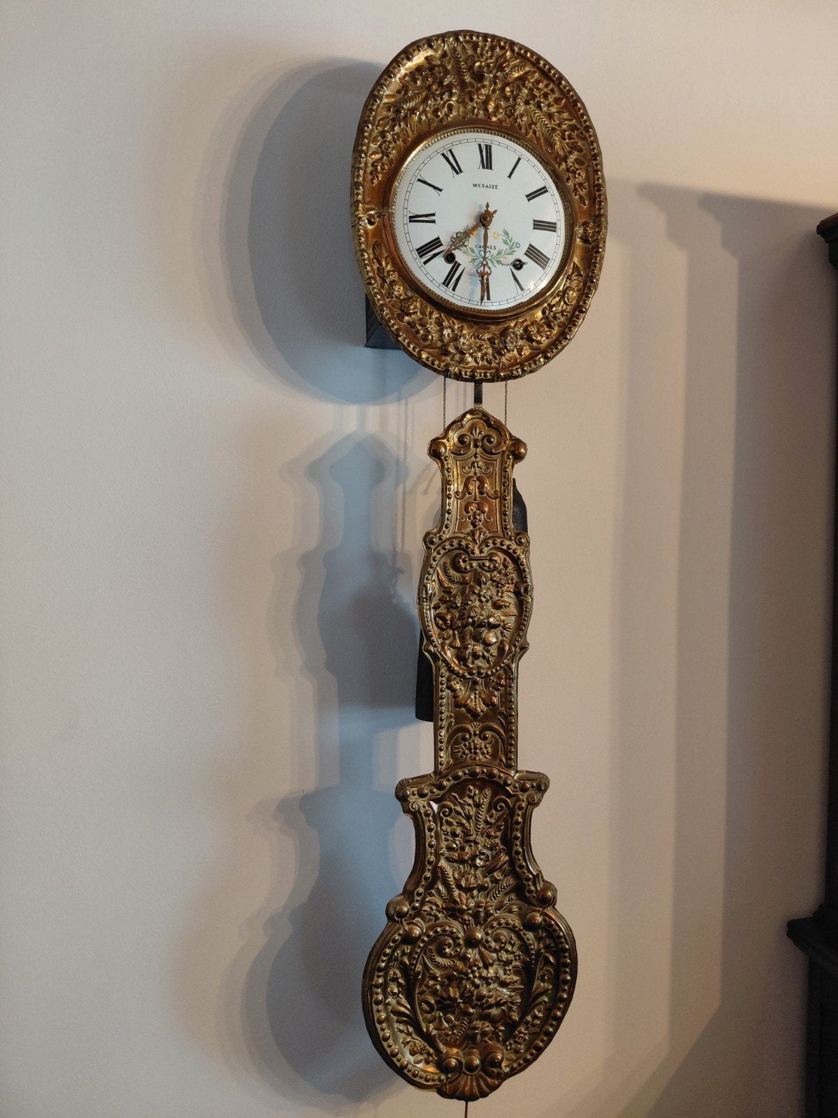 franse comtoise antieke Klok 1880, Antiek en Kunst, Ophalen