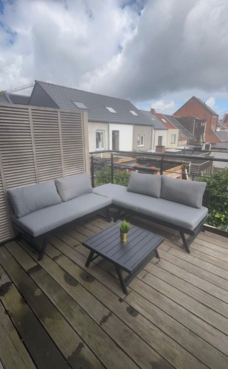 Loungeset, Tuin en Terras, Tuinsets en Loungesets, Ophalen, Zo goed als nieuw, Loungeset
