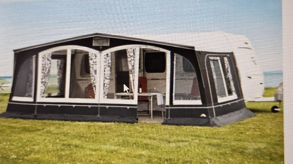 Caravan voortent Swing 300, Caravans en Kamperen, Ophalen, Nieuw, Polyester, Overige merken