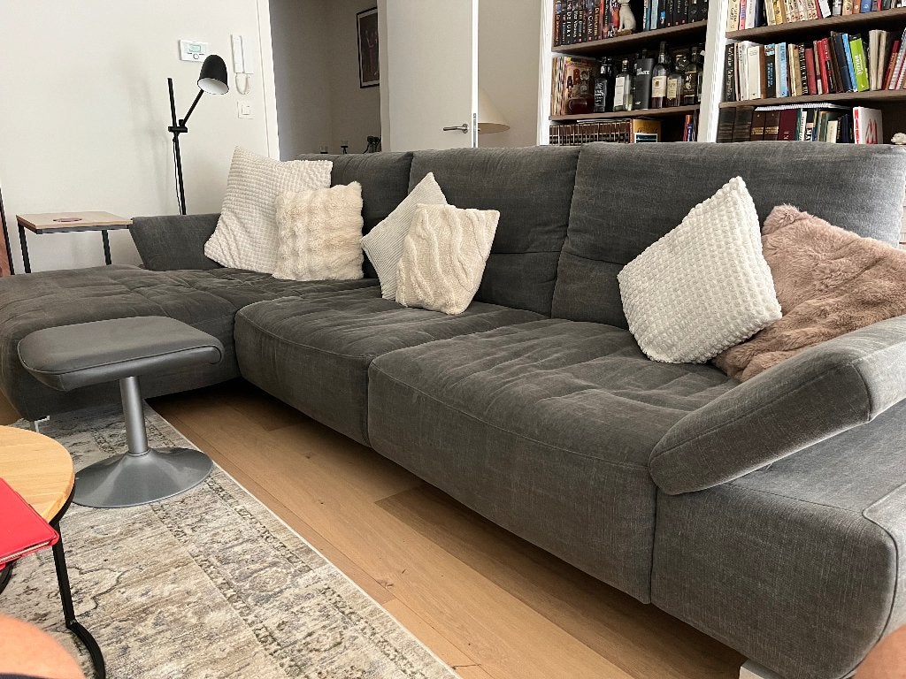 Zetel, Huis en Inrichting, Ophalen, 100 tot 125 cm, 300 cm of meer, Zo goed als nieuw