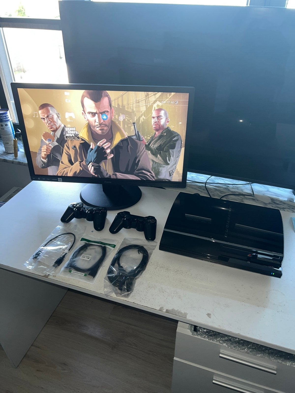 PS3 FAT CECHC04 Backwards Compatible, Ophalen, Zo goed als nieuw