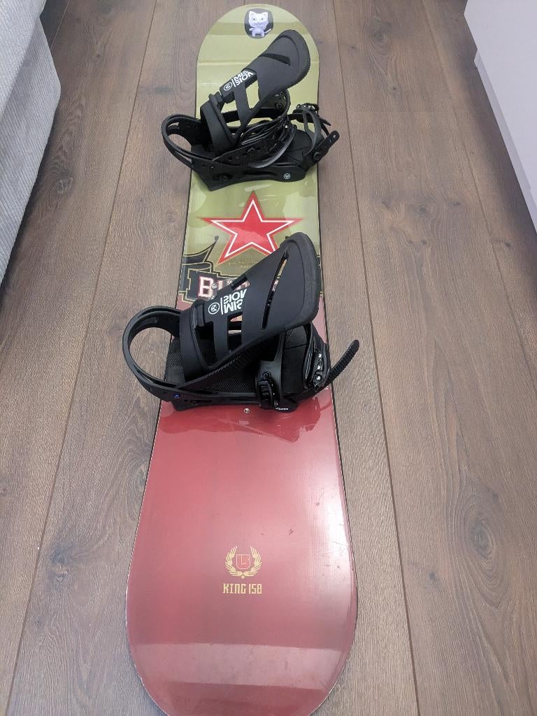 Burton Snowboard, Enlèvement, Utilisé, Fixations