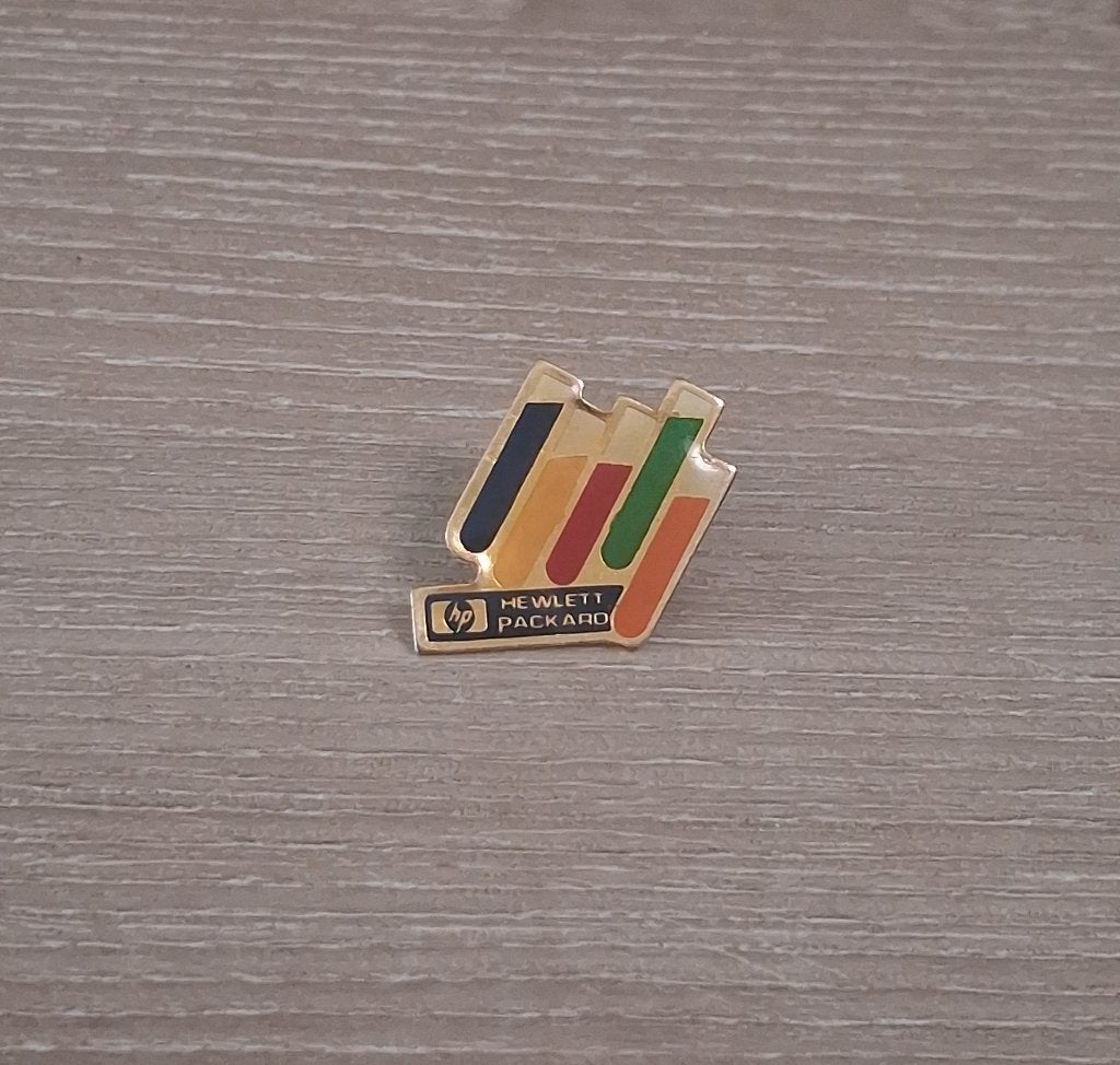 PIN - HP - HEWLETT PACKARD - PRINTER - INKT - ENCRE, Envoi, Utilisé, Marque, Insigne ou Pin's