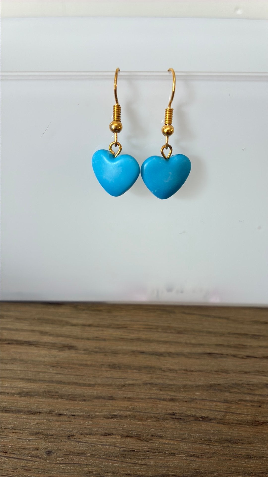 Oorbellen hartje, Ophalen, Overige materialen, Hangers, Nieuw