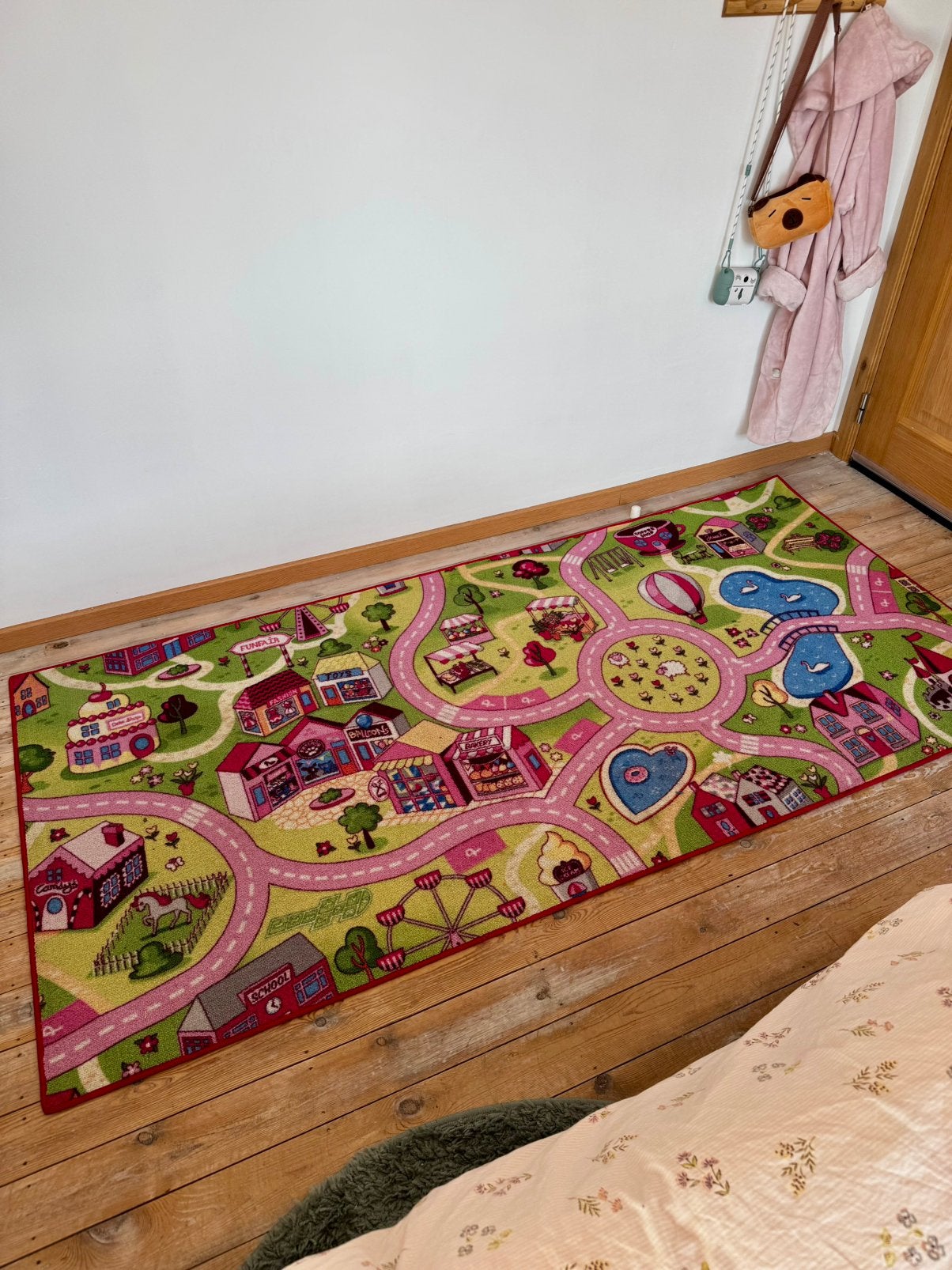 Tapis de jeu décoratif SweetTown 200x95cm, Enlèvement, Comme neuf