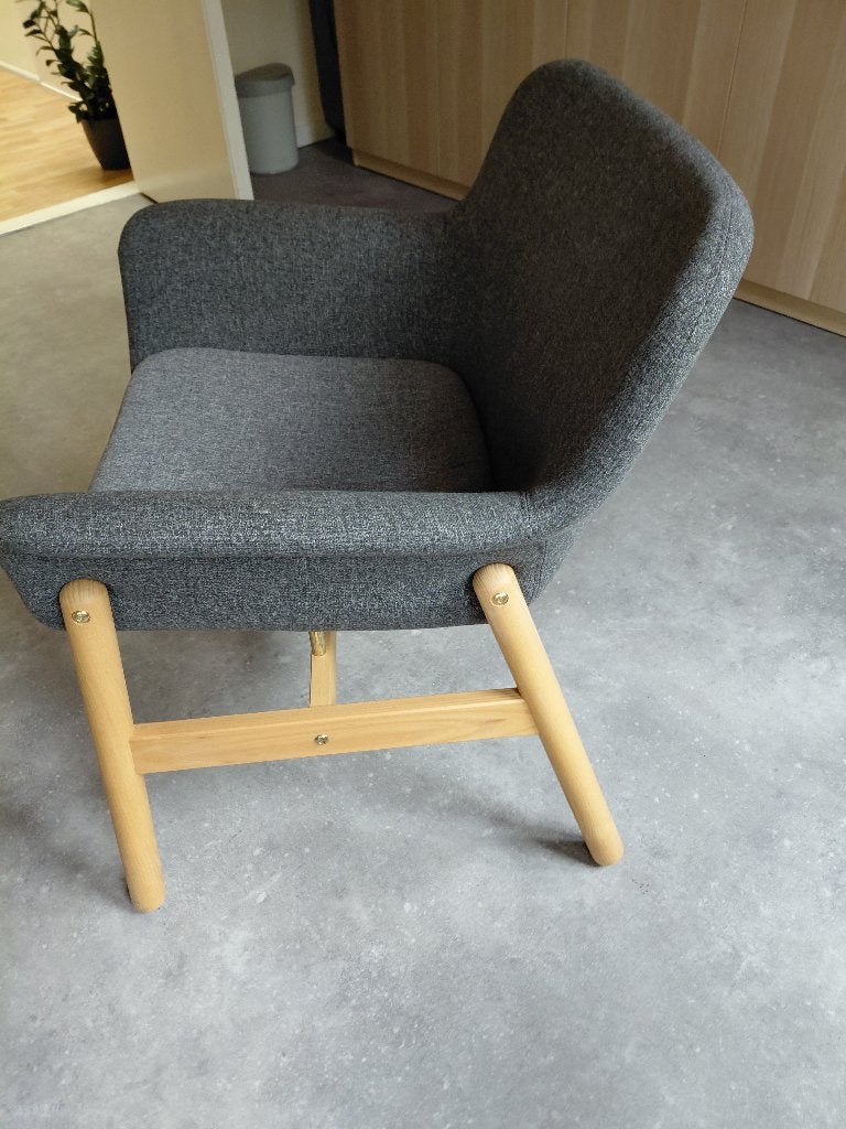 Grijs zeteltje, Maison & Meubles, Gris, Enlèvement, Utilisé, Une