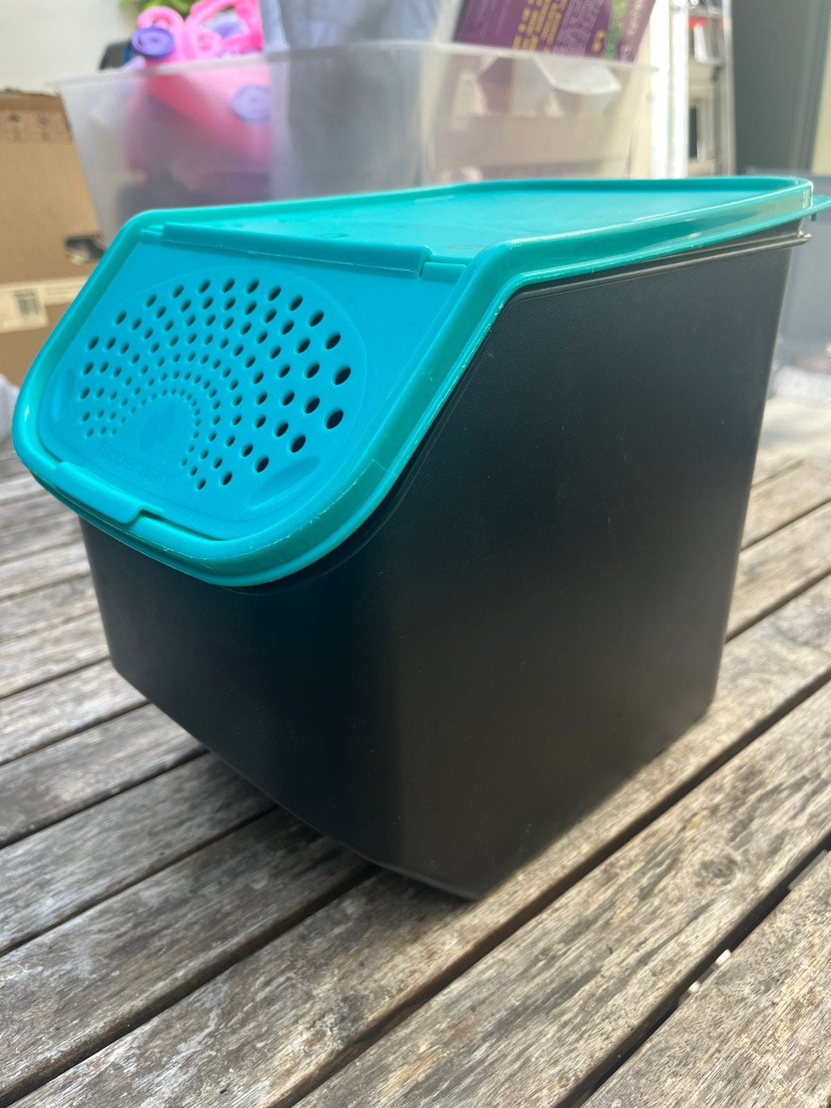 Tupperware, uiendoos met een inhoud van 5,5 liter., Huis en Inrichting, Ophalen of Verzenden, Gebruikt
