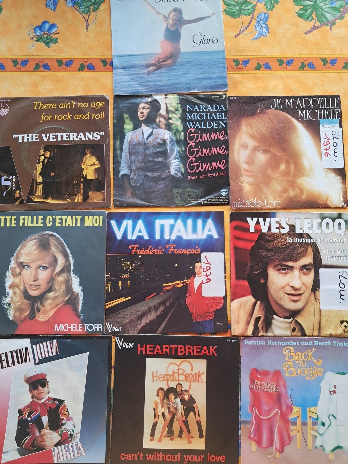 10 singles (45e records) - sans rainures, CD & DVD, Vinyles | Compilations, Enlèvement