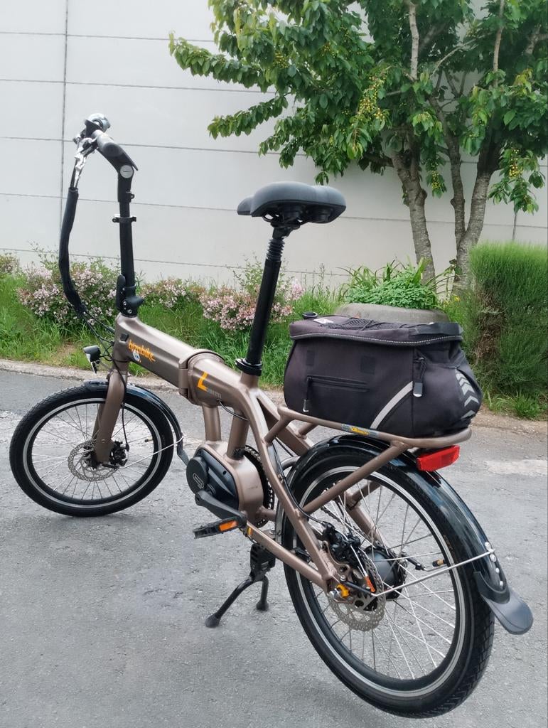Elektrische vouwfiets Bizobike-Loretti /490км/, Fietsen en Brommers, Fietsen | Vouwfietsen, Ophalen, 20 inch of meer, Versnellingen