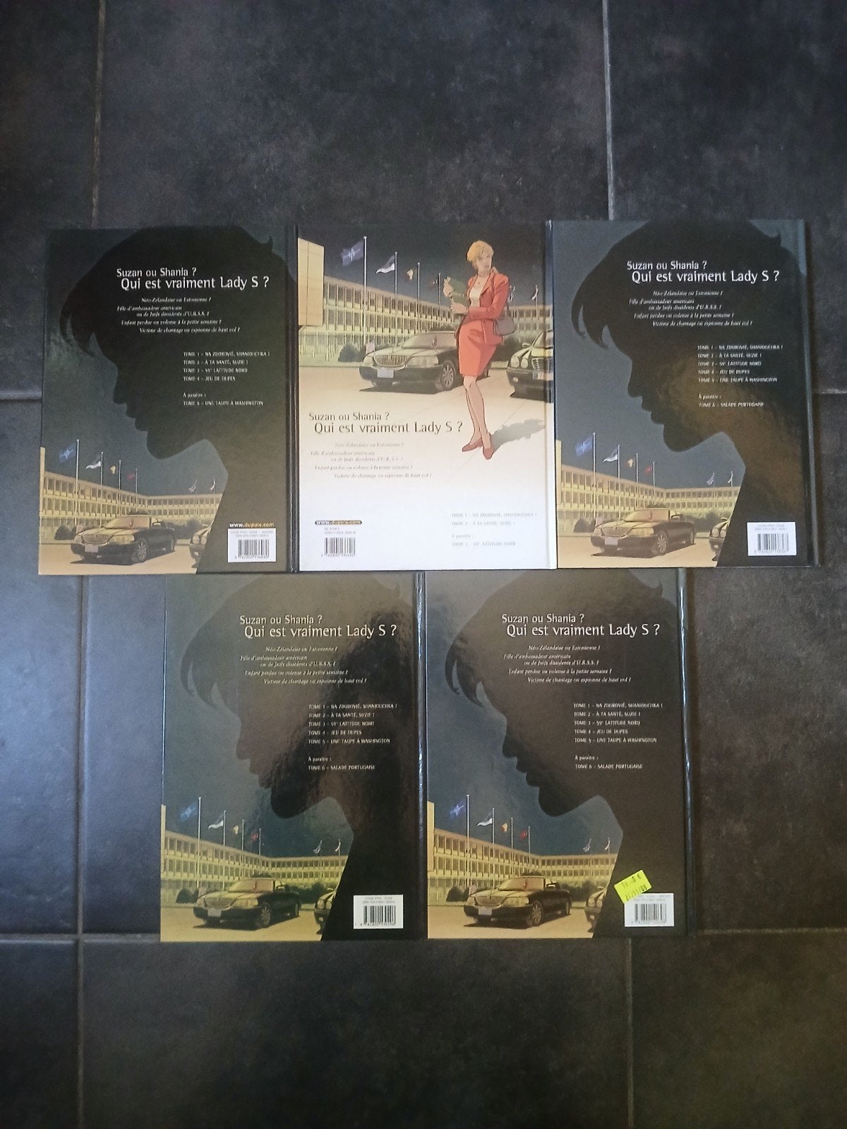Lot de 5 bd Lady s 1 à 5, Boeken, Stripverhalen, Ophalen of Verzenden