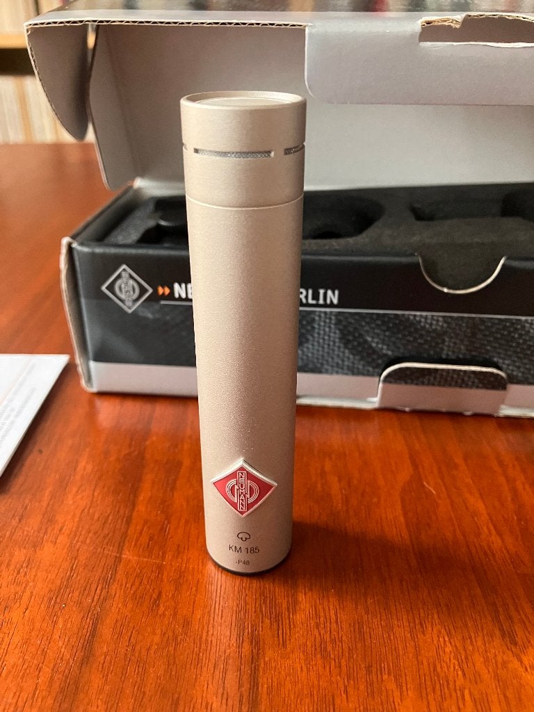 Neumann KM185 microfoon, Muziek en Instrumenten, Microfoons, Ophalen of Verzenden, Nieuw, Instrumentmicrofoon