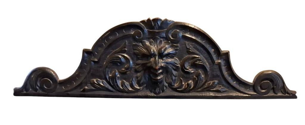 Een historiserende geëboniseerd houten wandconsole, 1880, Antiek en Kunst, Ophalen