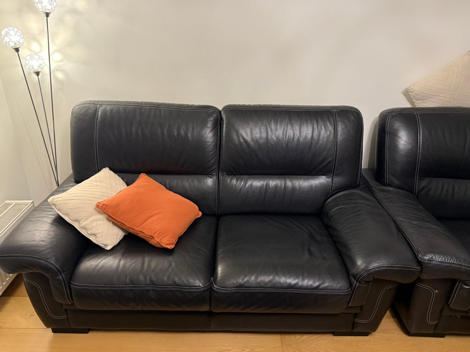Fauteuil en cuir de buffle veritable, Enlèvement, Comme neuf, Cuir
