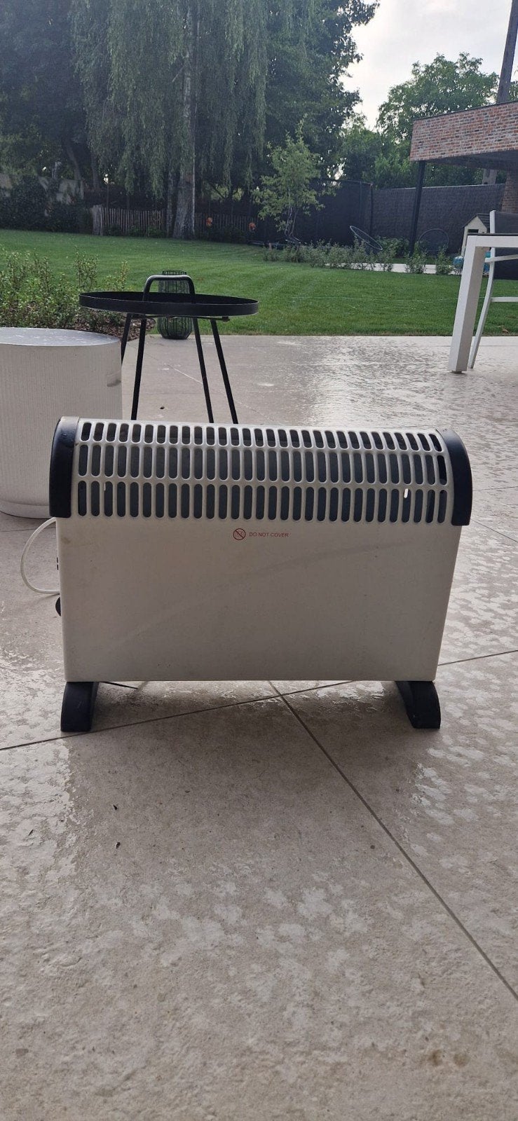 elektrisch kachel 2000 watt 2 standen, Ophalen, Elektrisch