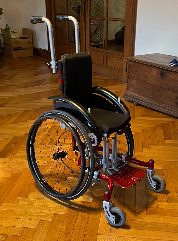 Fauteuil roulant actif pour enfants, Divers, Chaises roulantes, Utilisé, Fauteuil roulant manuel, Pliant, Enlèvement