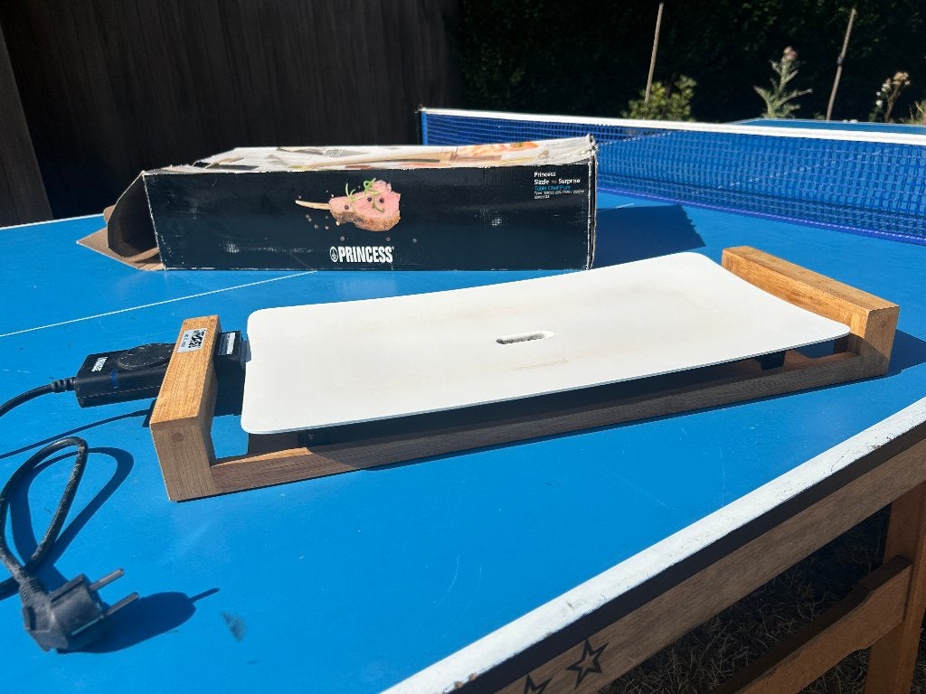 Grill- en bakplaat, Enlèvement, Utilisé, Gril de table