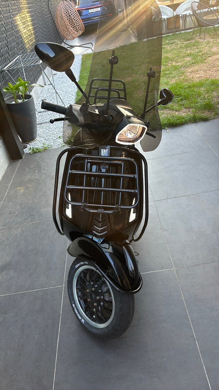 Vespa Sprint 2019 Notte, Ophalen, Zo goed als nieuw, Benzine, 50 cc