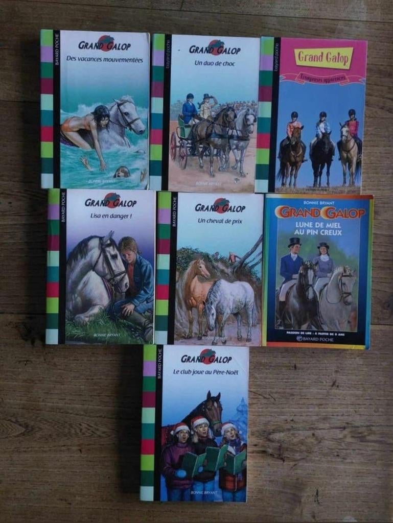 Lot de 7 livres " Grand Galop ", Boeken, Ophalen, Gelezen