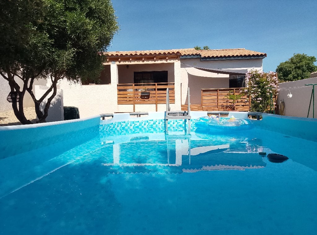 Fitou, 10 min de la mer, villa de 2023, 3ch, piscine, Immo, Étranger, Campagne, 94 m², 3 pièces, France