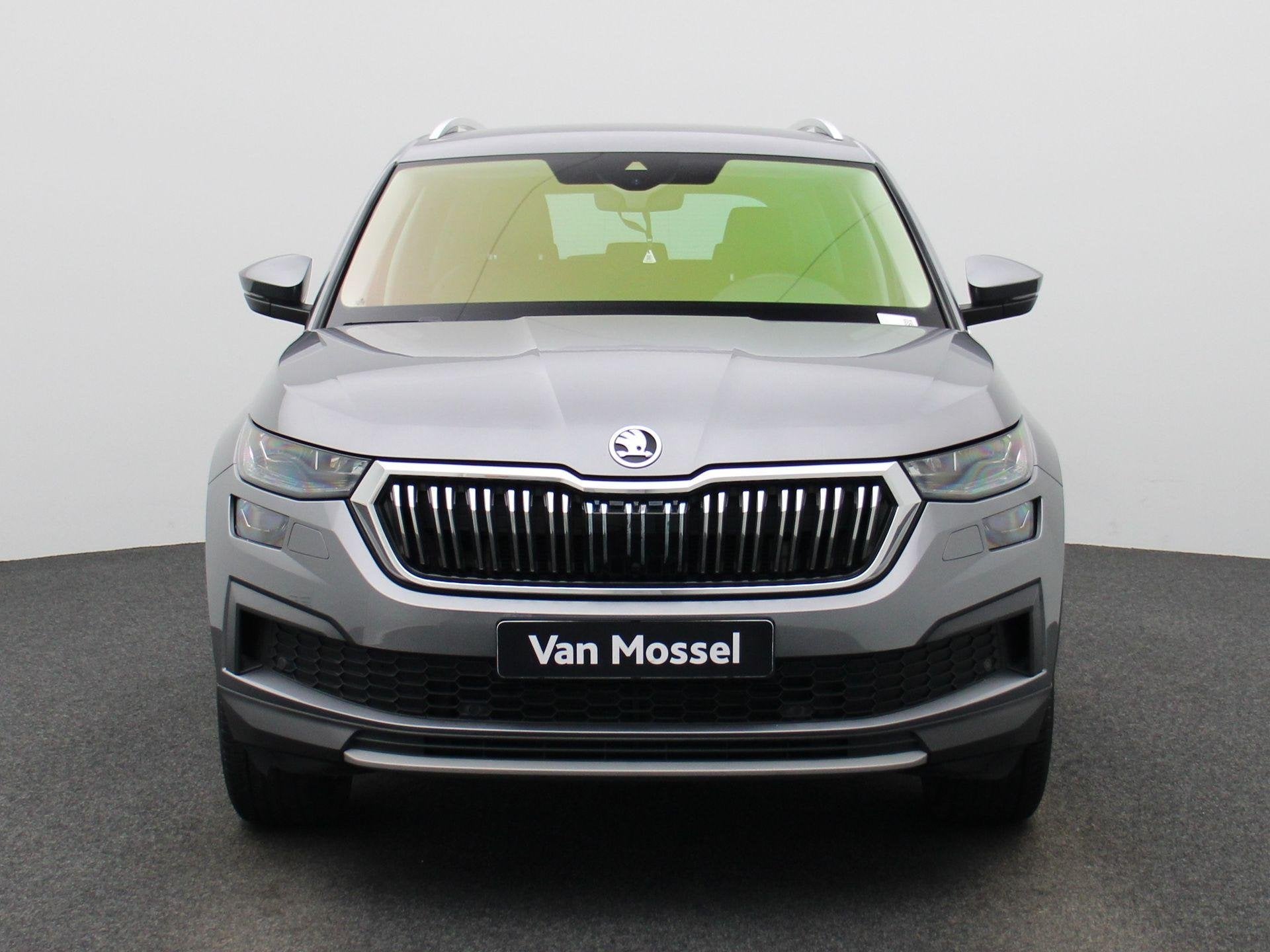 Skoda Kodiaq 1.5 TSI 110kW DSG7 Clever MEMORY SEATS | ZETEL-, Auto's, Stof, 4 cilinders, Bedrijf, Kodiaq
