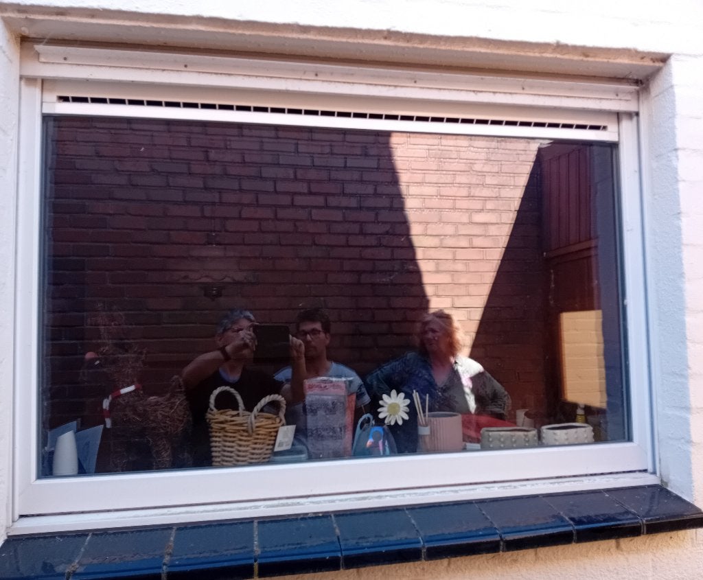 Fenêtre fixe en PVC avec grille de ventilation, Bricolage & Construction, Vitres, Châssis & Fenêtres, Double vitrage, Fenêtre de façade ou Vitre