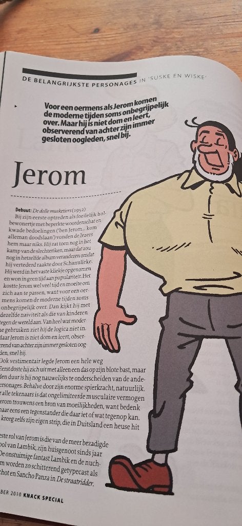 Suske en Wiske 65 jaar  - Knack, Collections, Enlèvement, Bob et Bobette, Comme neuf, Livre ou Jeu