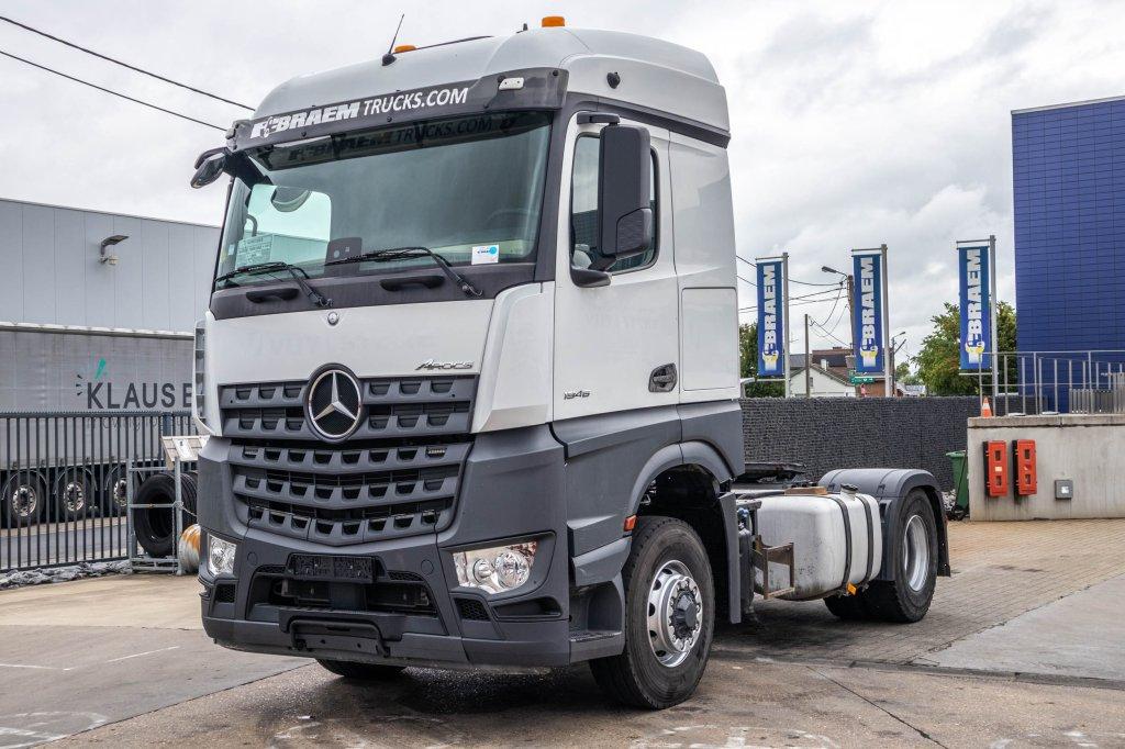 Mercedes-Benz AROCS 1846 HAD + HYDR. (bj 2018), Auto's, Automaat, 338 kW, Overige brandstoffen, Wit