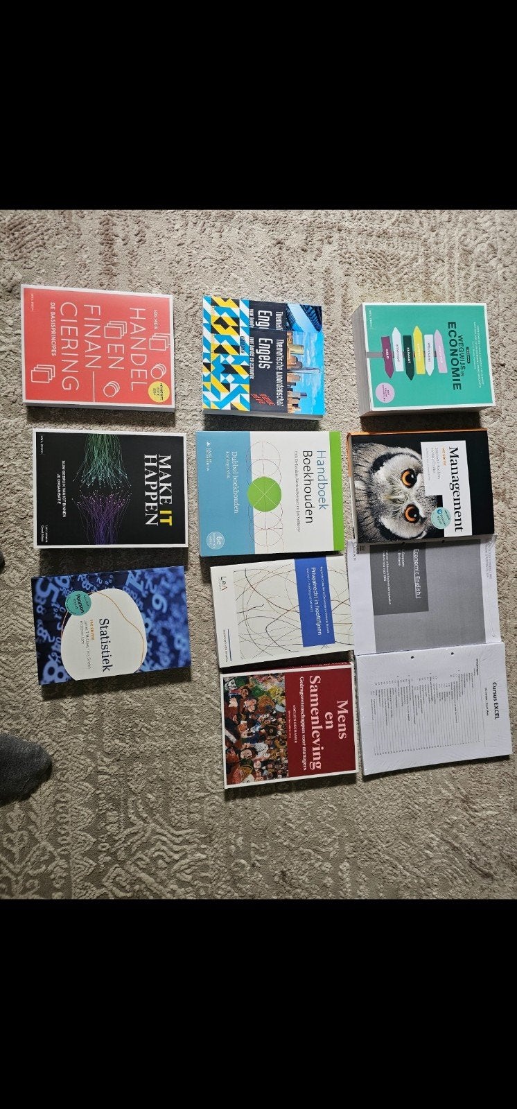 boeken handelswetenschap(Ugent), Boeken, Economie, Management en Marketing, Ophalen, Zo goed als nieuw, Economie en Marketing