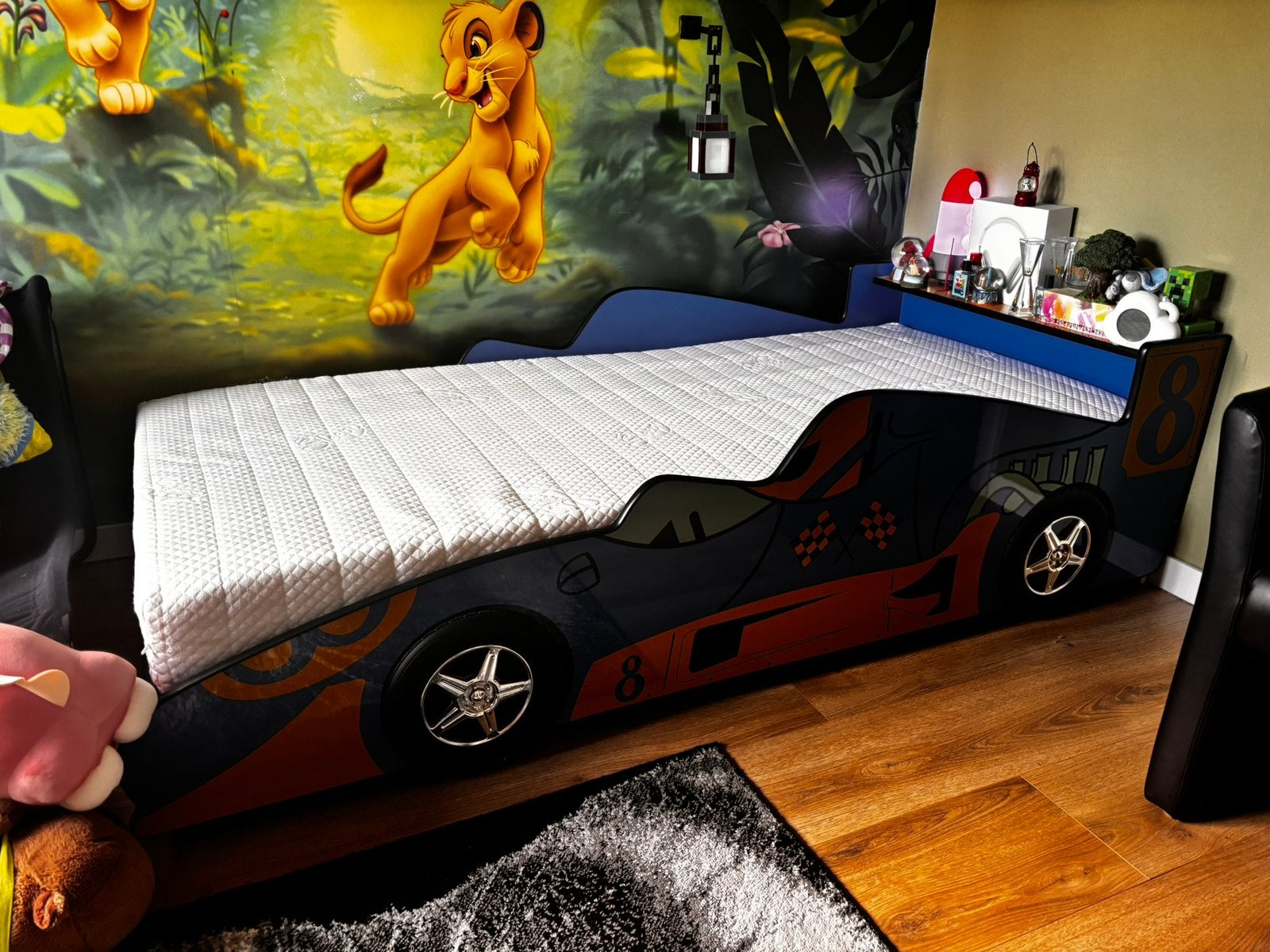 Autobed met matras, Enlèvement, Comme neuf, Matelas