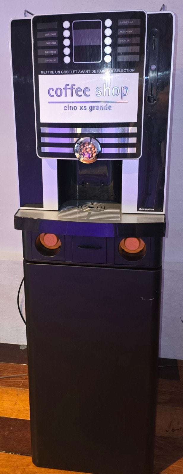 Professional Coffee Machine Rheavendors Coffee Shop Cino XS, Gebruikt, Overige typen, 10 kopjes of meer, Combi