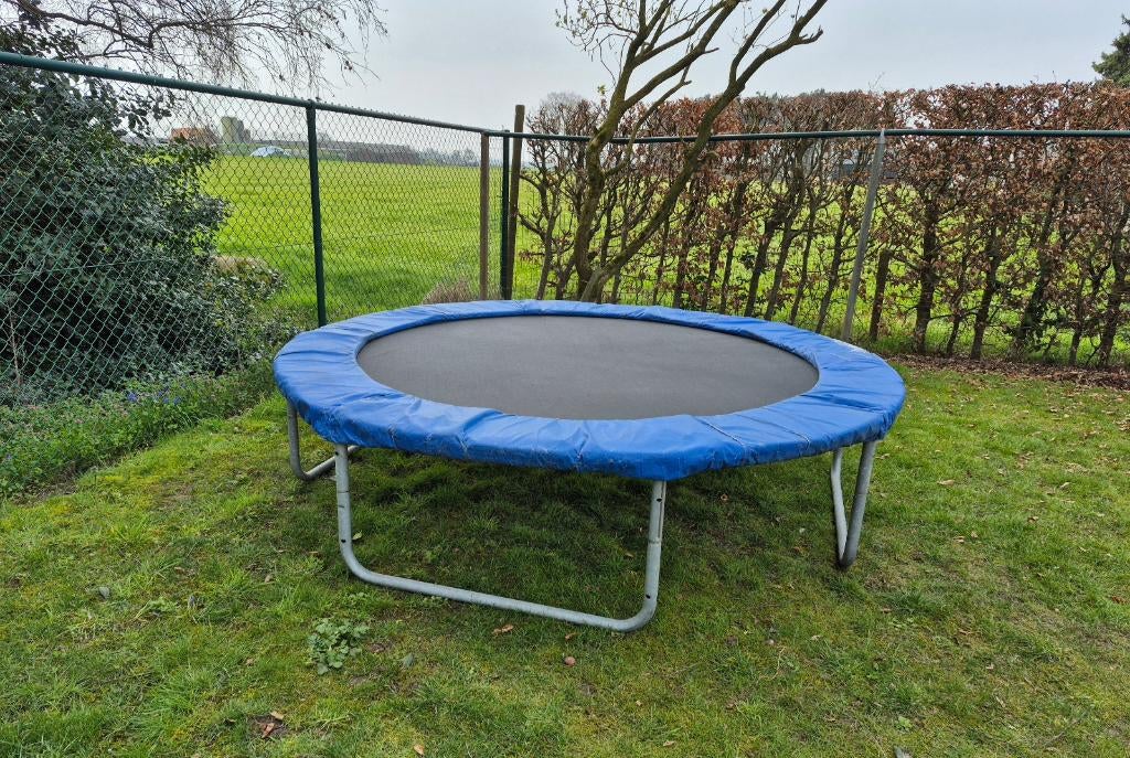 Trampoline (diameter 240), Kinderen en Baby's, Speelgoed | Buiten | Trampolines, Ophalen, Gebruikt