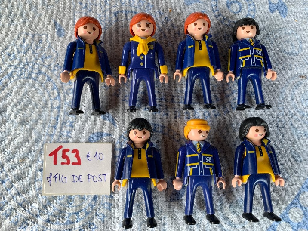 PLAYMOBIL: T53: LOT 7 POSTBODES, Enfants & Bébés, Jouets | Playmobil, Enlèvement ou Envoi, Comme neuf, City life, Figurines