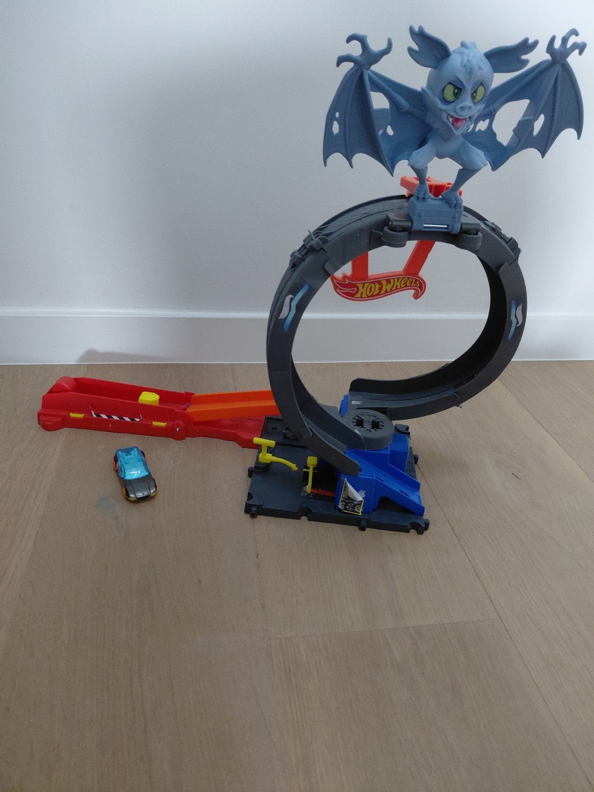 Hot wheels looping, Kinderen en Baby's, Speelgoed | Racebanen, Ophalen, Racebaan, Zo goed als nieuw, Hot Wheels