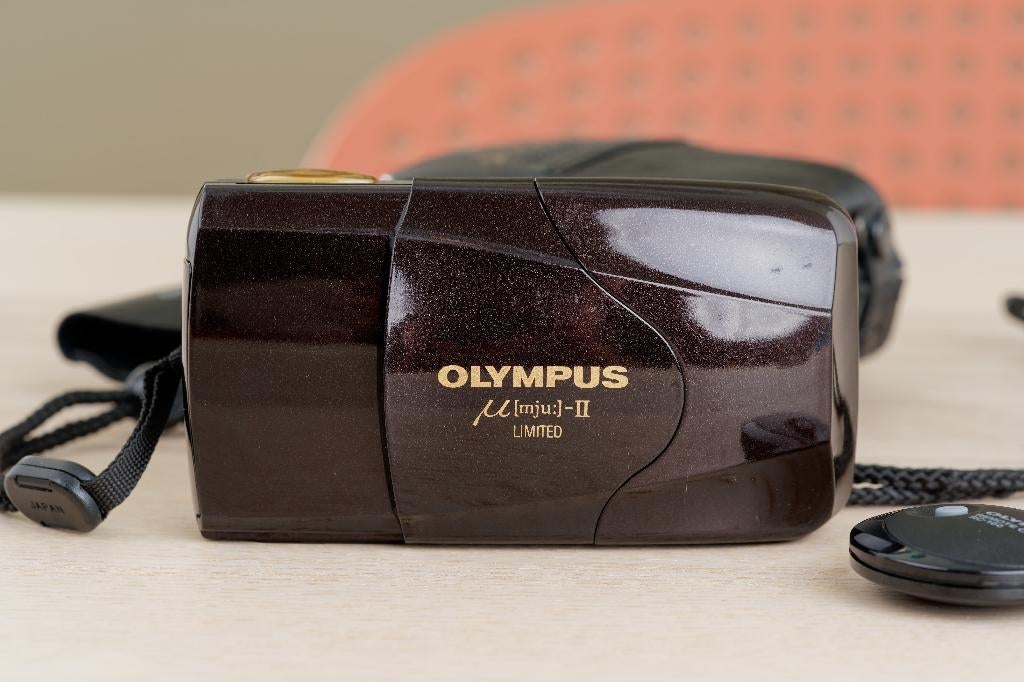 Olympus MJU II Limited + afstandsbediening, Ophalen of Verzenden, Gebruikt, Compact, Olympus
