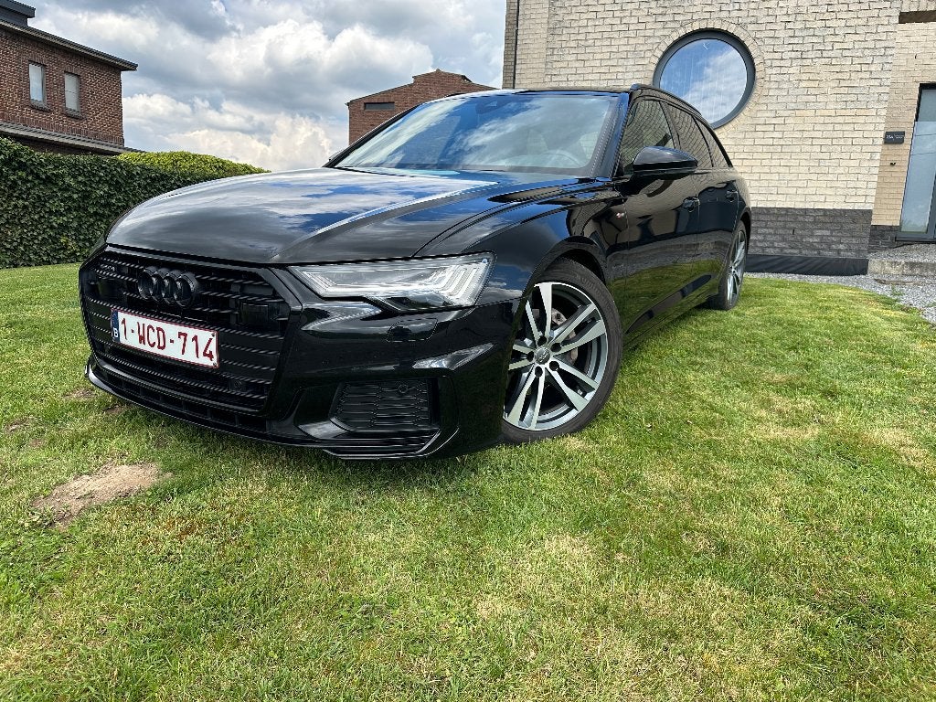 Audi A6 Avant, 2.0 TDI QUATTRO+ S-LINE+ SPORT+ MATRIX+ BLACK, Auto's, Automaat, 1998 cc, Startonderbreker, Euro 6