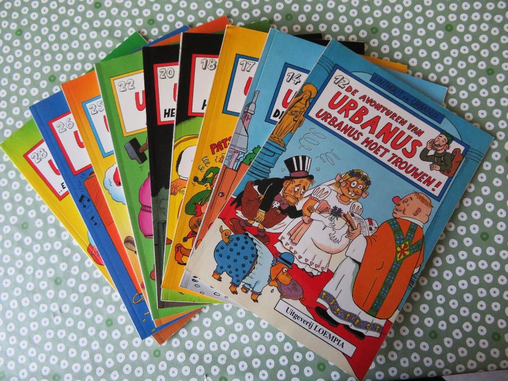 LOT STRIPS URBANUS 19 STUKS, Boeken, Stripverhalen, Ophalen of Verzenden, Zo goed als nieuw