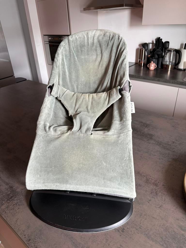 Babybjorn Wipstoel inclusief Meyco hoes, Kinderen en Baby's, Wipstoeltjes, Gebruikt, Verstelbaar, Wipstoel, Ophalen