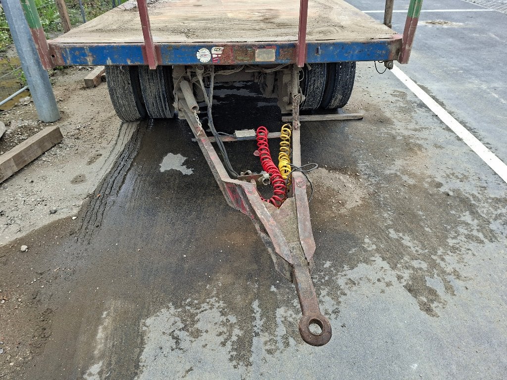Platte aanhanger, kar, wagen., Diversen, Overige Diversen, Gebruikt, Ophalen