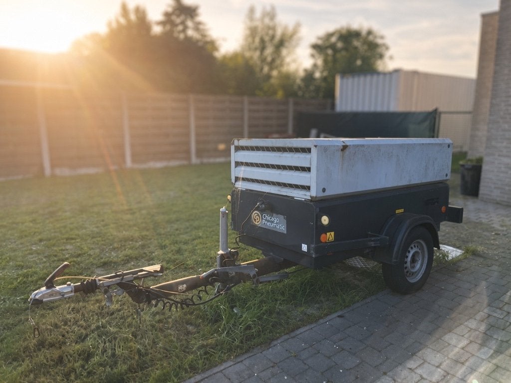 Chicago Pneumatic diesel compressor – 5.300 l/min – Deutz, Doe-het-zelf en Bouw, Ophalen, Gebruikt