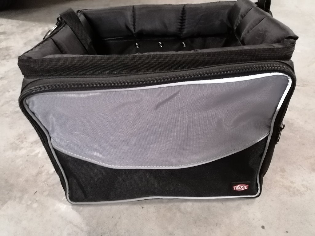 Panier Avant pour vélo TRIXIE 41 x 26 x 26 cm Noir/Gris impe, Neuf, Trixie, Enlèvement ou Envoi, Fixation au guidon