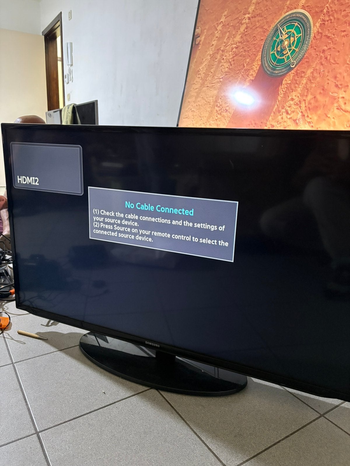 Samsung 46 inch Full HD LED TV – UE46EH5000W, Enlèvement, Comme neuf, LED, Samsung
