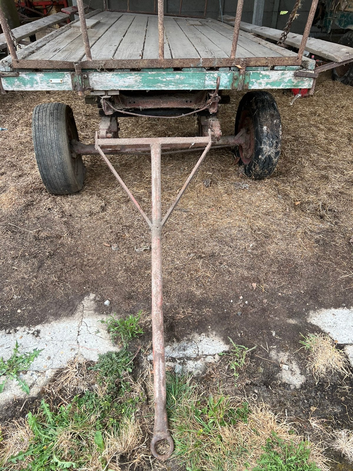 Hooiwagentje voor ongeveer 120 kleine pakjes hooi, Doe-het-zelf en Bouw, Transportwagens, Ophalen, Gebruikt