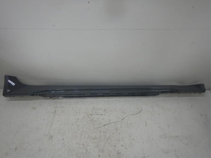 Audi RS7 4K8 C8 Sideskirt rechts LY7C Grijs, Ophalen of Verzenden, Gebruikt, Bumper