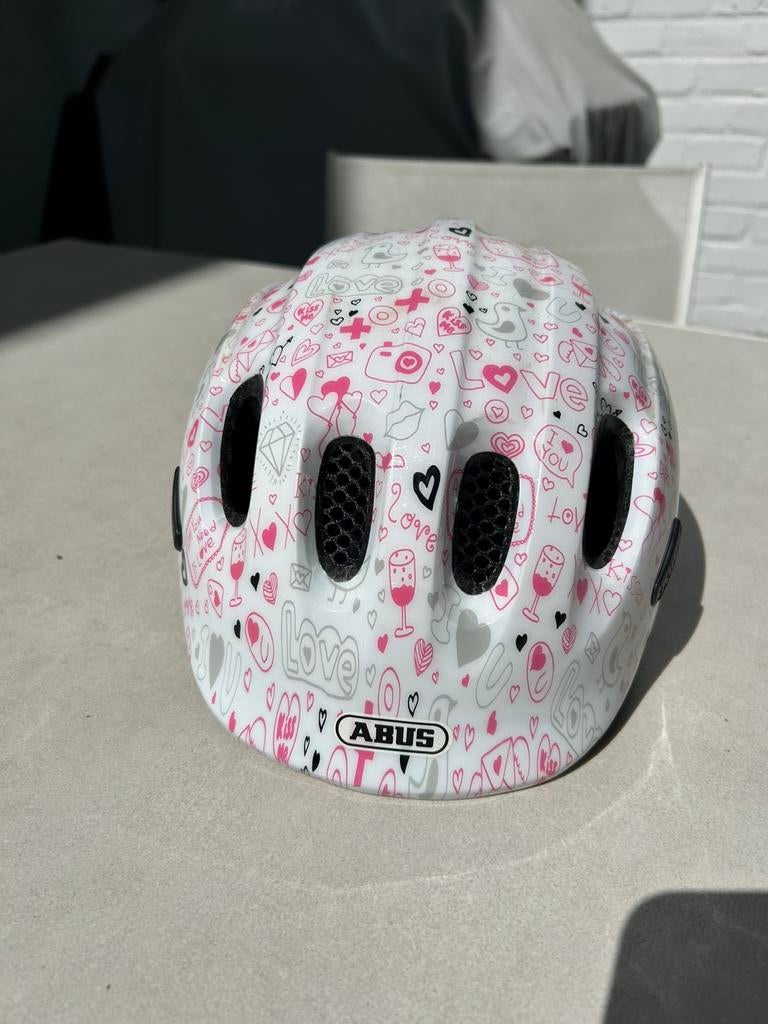Casque avec motifs enfant avec lumiere rouge derriere, Enlèvement ou Envoi, Comme neuf, XS