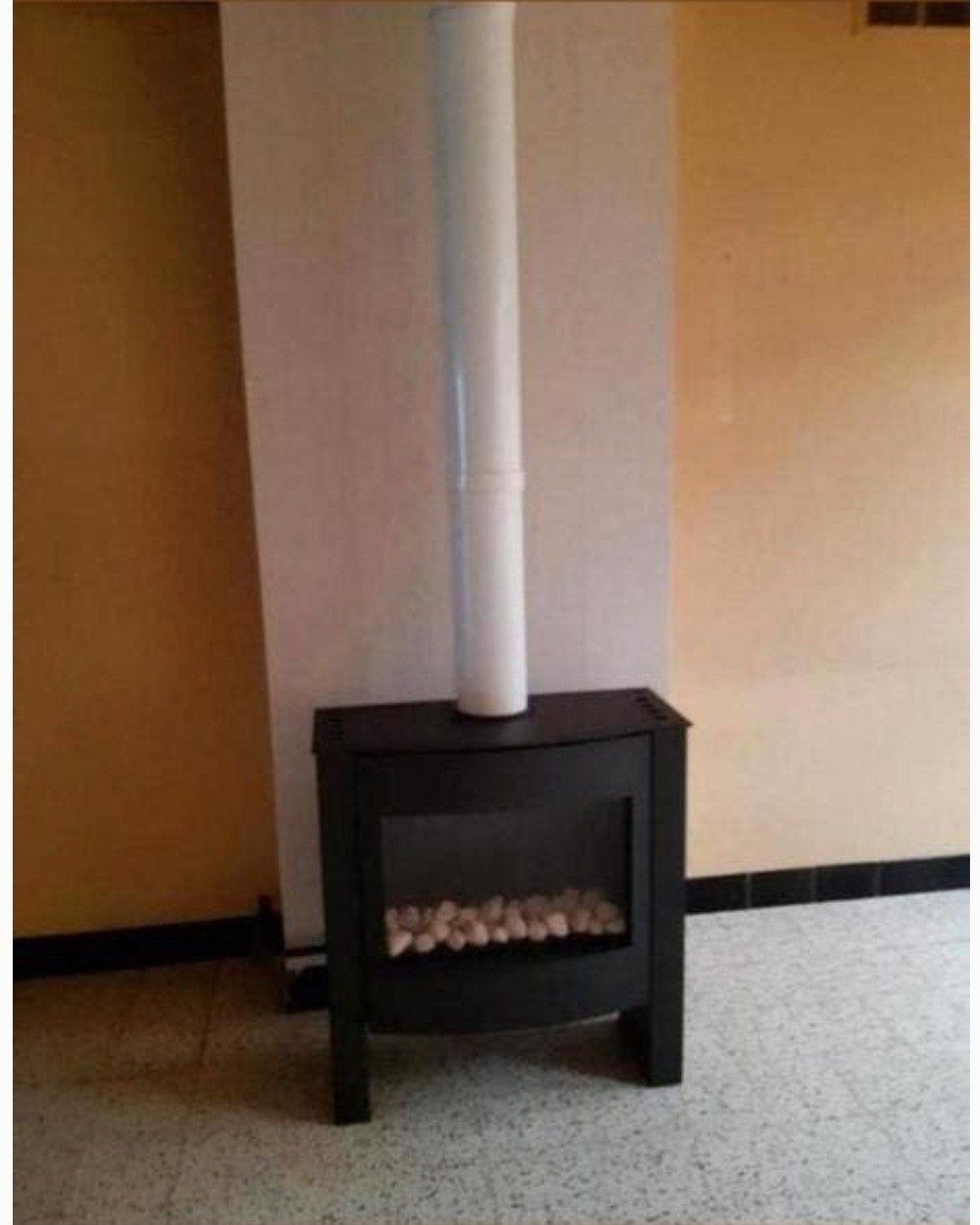 gaskachel Wellstraler, Ophalen