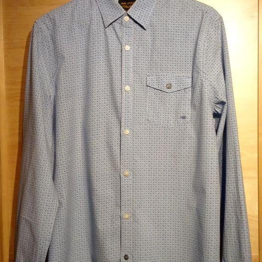 Herenhemd PME Legend L, Ophalen of Verzenden, Gedragen, Blauw, Halswijdte 41/42 (L)