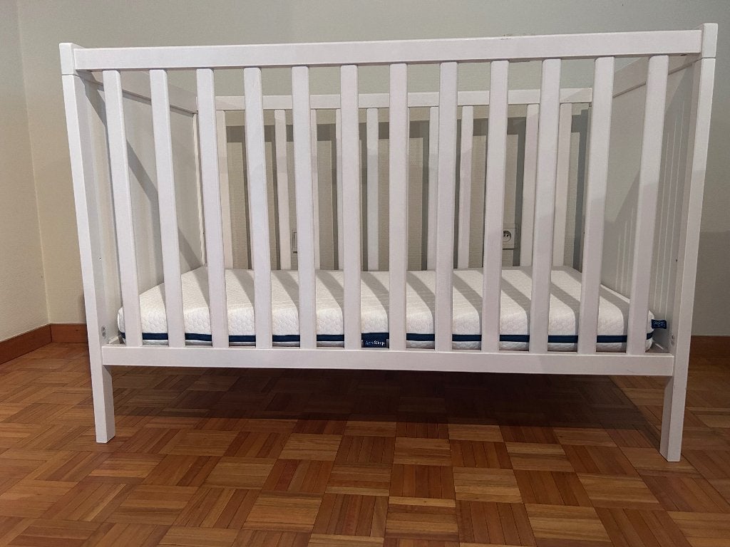 Babybed plus toebehoren Aerosleep, Ophalen, Gebruikt, Minder dan 140 cm, Matras
