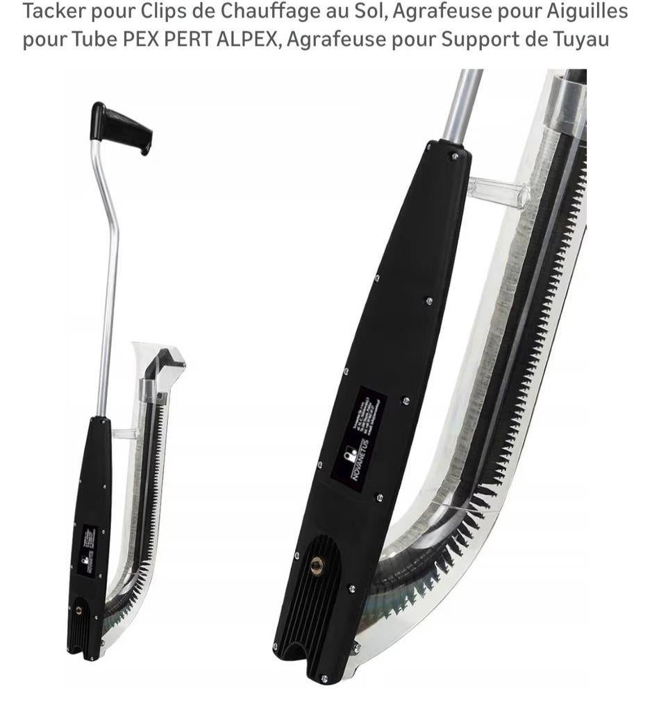 Matériel de fixation chauffage sol et dérouleur tuyau, Enlèvement, Comme neuf